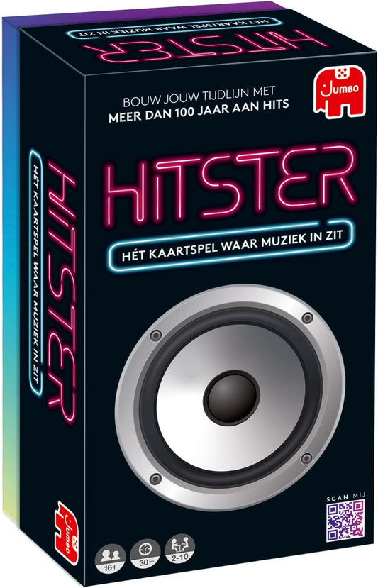 JUMBO 19875 Hitster - Kaartspel - Muziekspel voor volwassenen